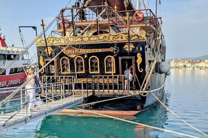 Zakynthos Pirate Ship Cruise with Swimming Stops