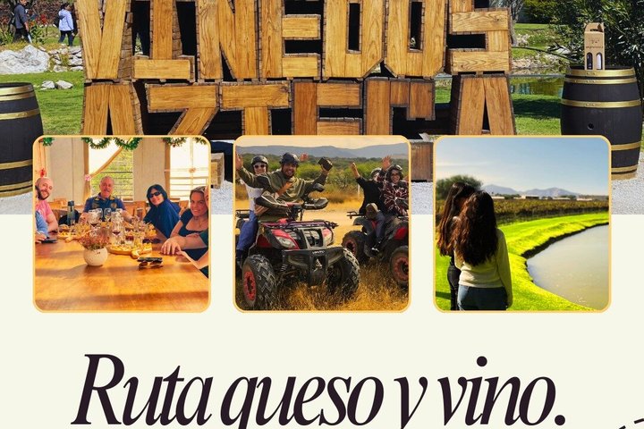 Route art, cheese and wine.