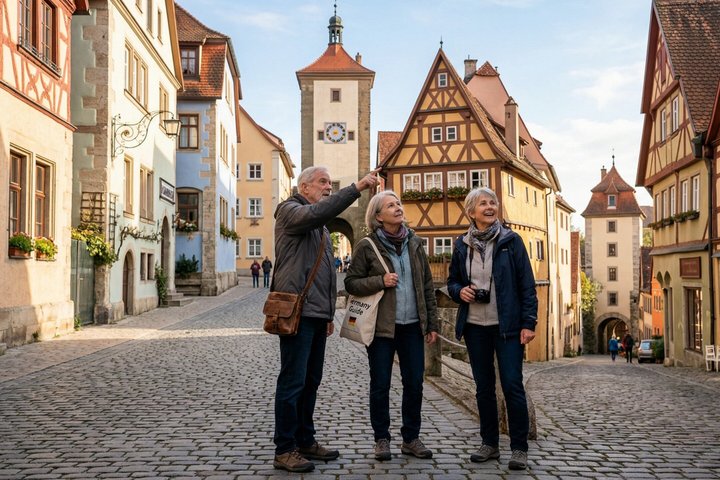 Private Walking Tour in Rothenburg Medieval Old Town Heritage