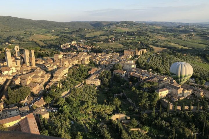 Hot Air Balloon Ride in San Gimignano, Tuscany