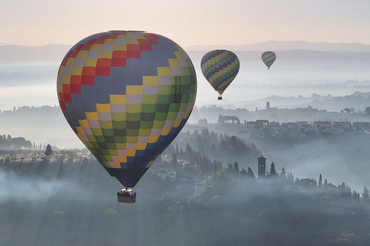Hot Air Balloon Ride in San Gimignano, Tuscany