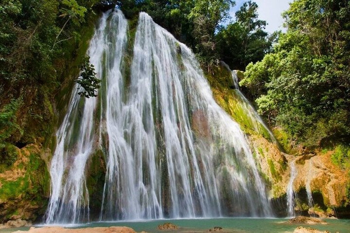 From Punta Cana: Samana Limón Fall & Cayo Levantado Full Day Trip