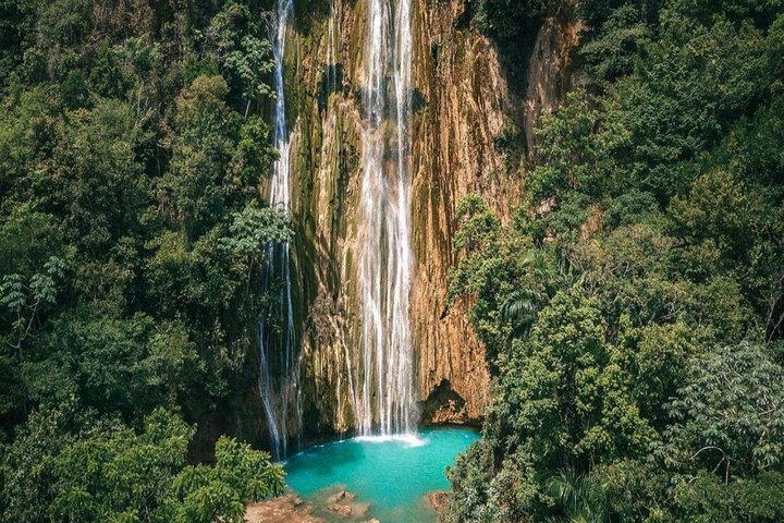 From Punta Cana: Samana Limón Fall & Cayo Levantado Full Day Trip
