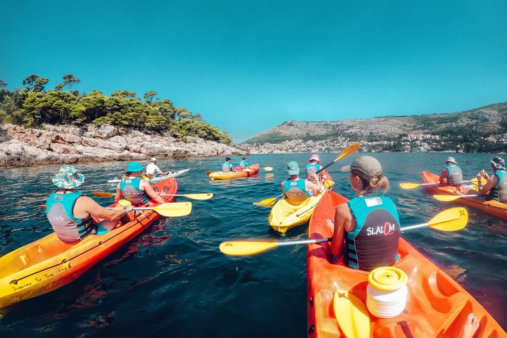 Dubrovnik Sea Kayaking Tour of Lokrum Island and Betina Cave