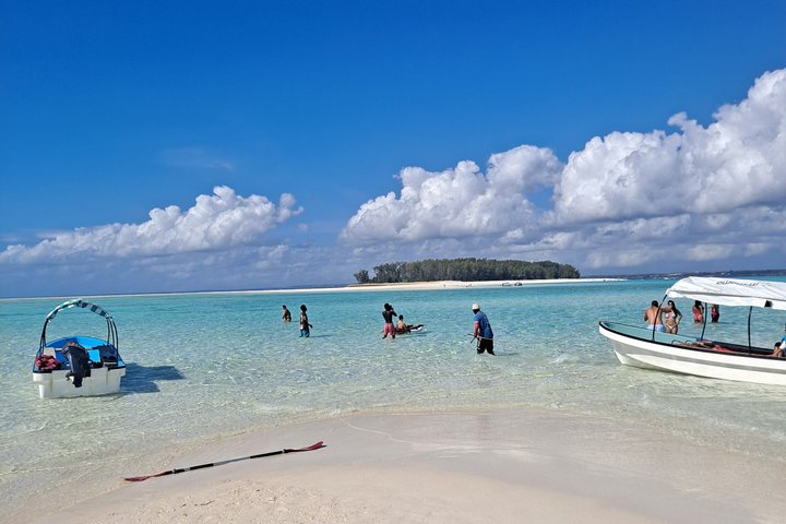Full-day Tour Mnemba Jozani Forest Kuza Cave Paje Beach The Rock