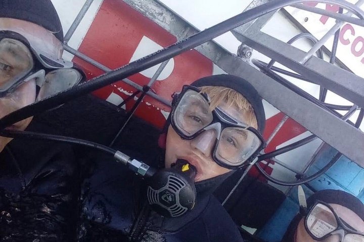 Shark Cage Diving with complimentary air in cage from Gansbaai