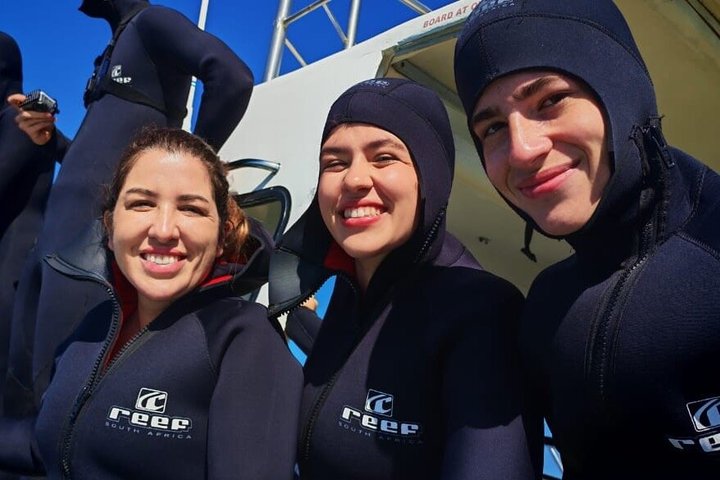 Shark Cage Diving with complimentary air in cage from Gansbaai