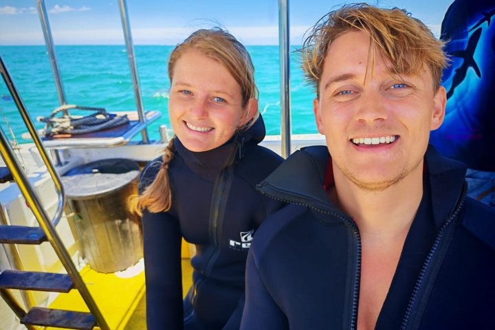 Shark Cage Diving with complimentary air in cage from Gansbaai