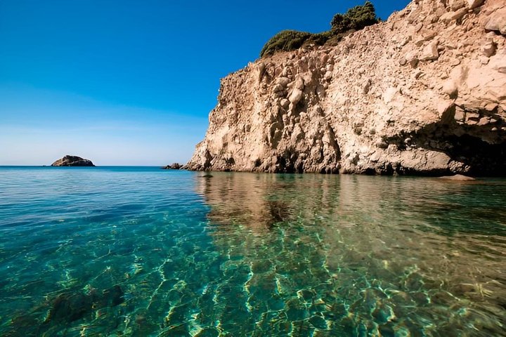 Milos Kleftiko Catamaran Cruise with Lunch Drinks and Snorkeling