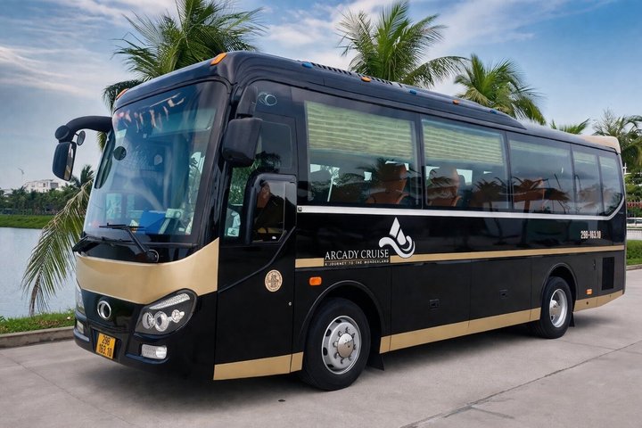 Halong Bay 5-Star Day Cruise-Titop Island, Cave, Jacuzzi & Buffet