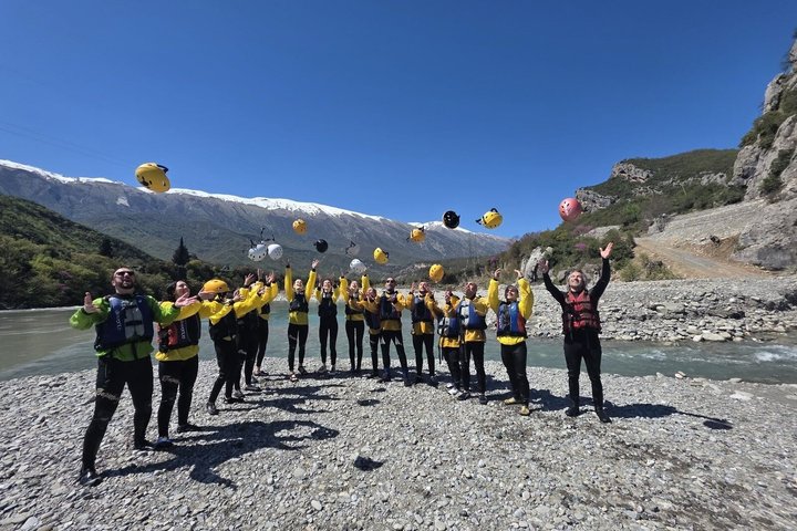 Vjosa Rafting Getaway: Rafting Tour in Vjosa River, Permet