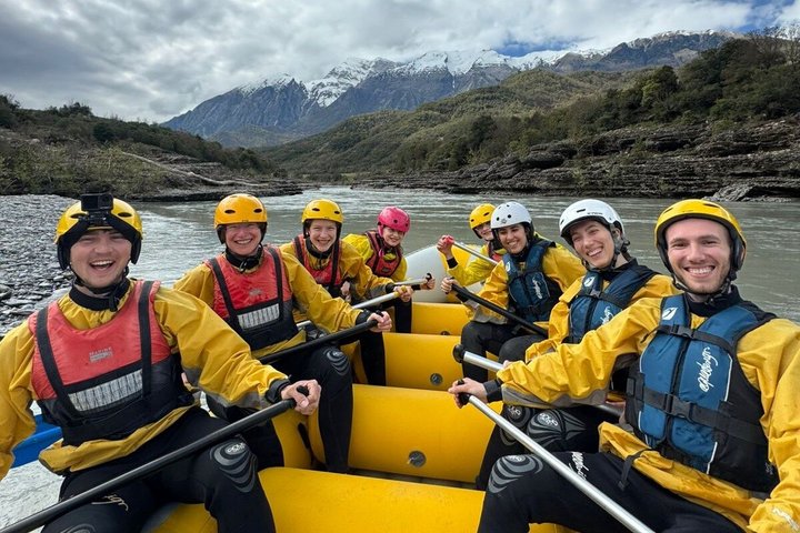 Vjosa Rafting Getaway: Rafting Tour in Vjosa River, Permet