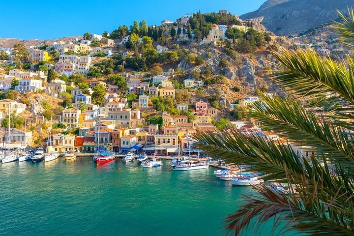 Boat Trip to Symi Island with swimming stop at St George Bay