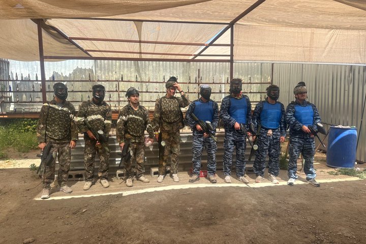 Bachelor party/play Paintball/quad mountain pink