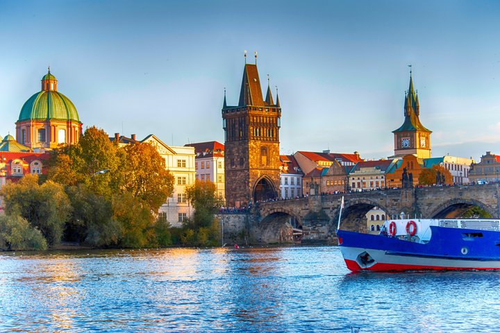Prague Panoramic Vltava River sightseeing Cruise