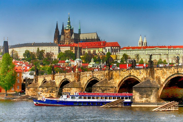 Prague Panoramic Vltava River sightseeing Cruise
