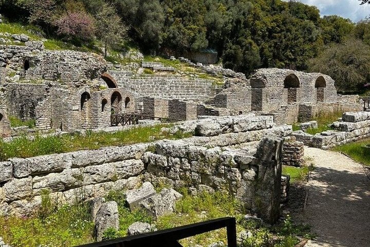 From Sarande:Butrint , Blue Eye and Lekursi Castle Tour