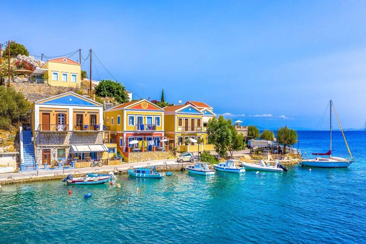 Symi Island by Fast Boat (High-Speed: ~1hr journey & ~4hrs Symi)