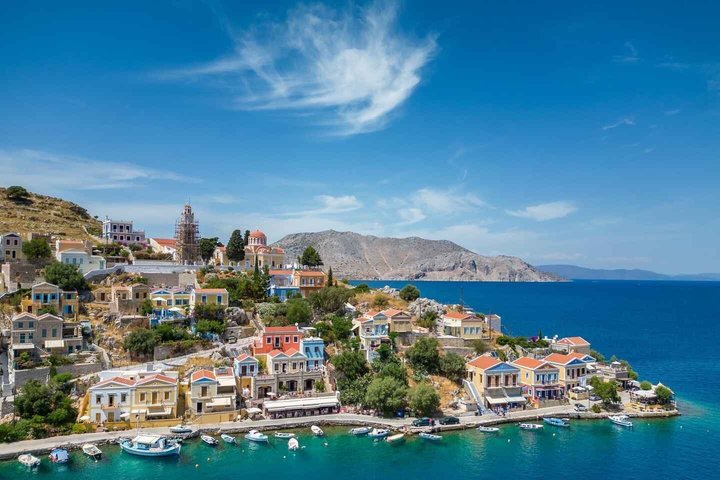 Symi Island by Fast Boat (High-Speed: ~1hr journey & ~4hrs Symi)