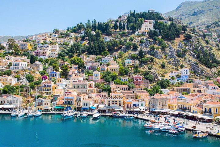Symi Island by Fast Boat (High-Speed: ~1hr journey & ~4hrs Symi)