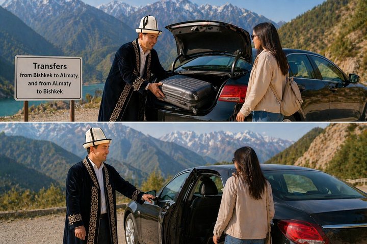 Private Transfer Bishkek to Almaty with Hotel Pickup & Drop off