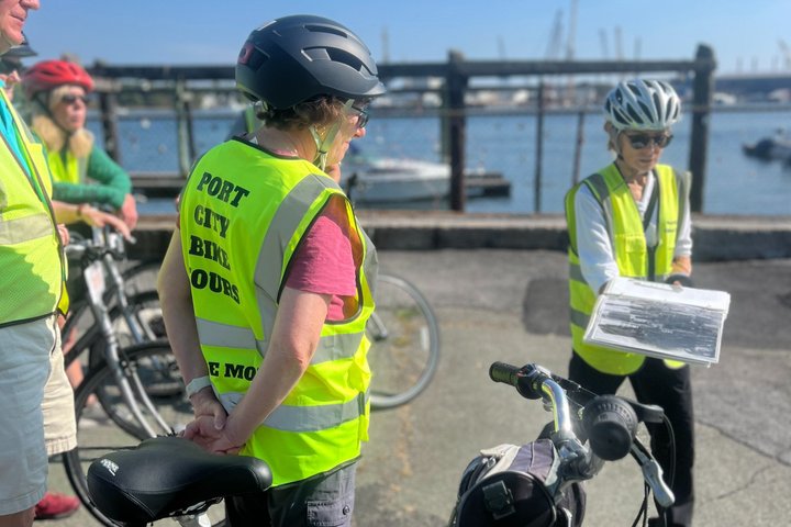City of Portsmouth Bike Tour - Visit Historic Landmarks + Sites