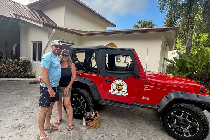 Half Day Private Tour in St. Lucia Jeep Wrangler