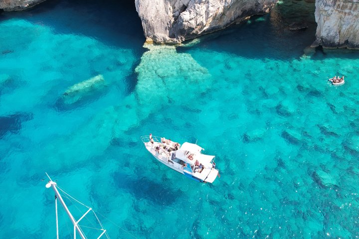 Paxos Antipaxos and Blue Lagoon Full Day Semi-Private Cruise