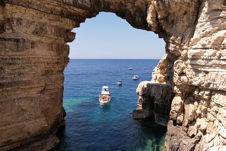Paxos Antipaxos and Blue Lagoon Full Day Semi-Private Cruise