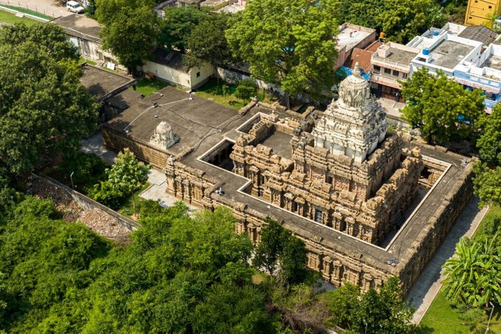 From Pondicherry: Day Tour to Mahabalipuram and Kanchipuram