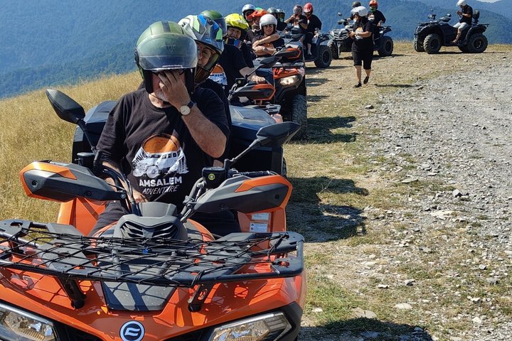 Fantastic ATV Quad Adventure in mountain of Kolašin