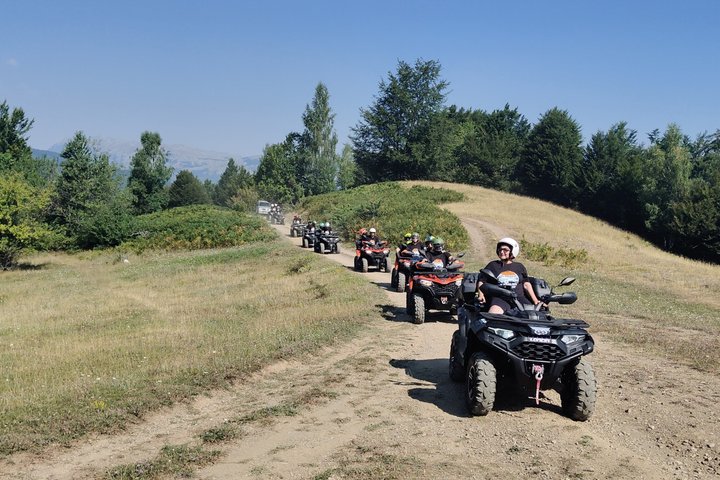 Fantastic ATV Quad Adventure in mountain of Kolašin
