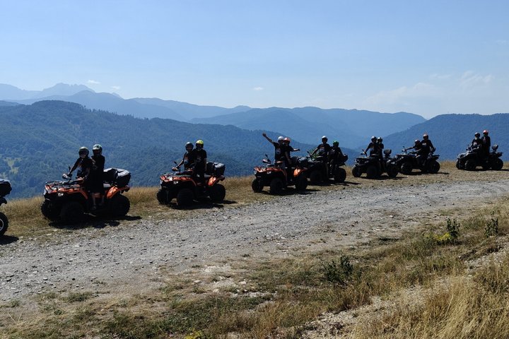 Fantastic ATV Quad Adventure in mountain of Kolašin