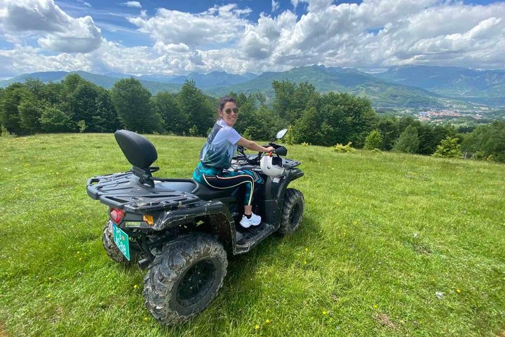 Fantastic ATV Quad Adventure in mountain of Kolašin