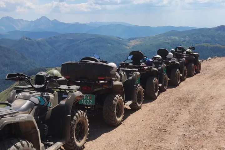 Fantastic ATV Quad Adventure in mountain of Kolašin