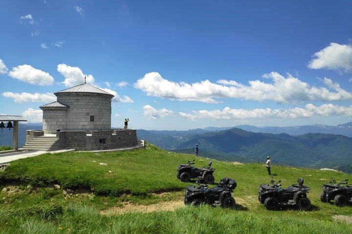 Fantastic ATV Quad Adventure in mountain of Kolašin