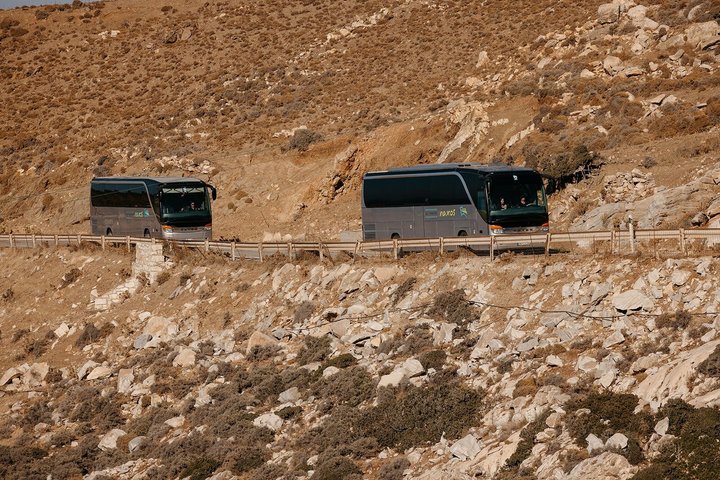 Naxos Highlights Bus Tour with Free Time for Lunch at Apeiranthos