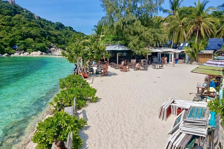 Koh Samui: Koh Tao & Koh Nang Yuan Snorkeling Tour by Speed Boat