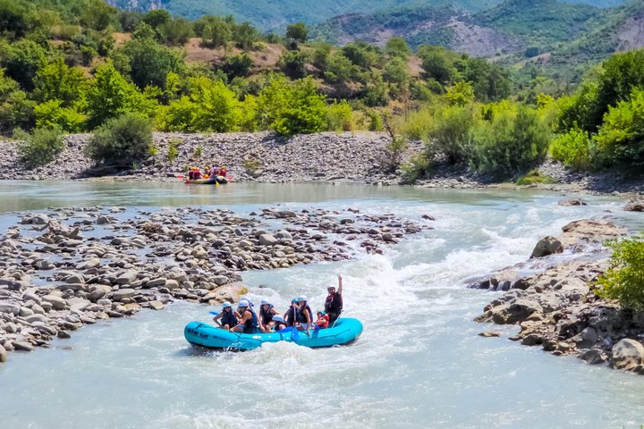 Vjosa River Rafting & Kayaking Adventure in Permet