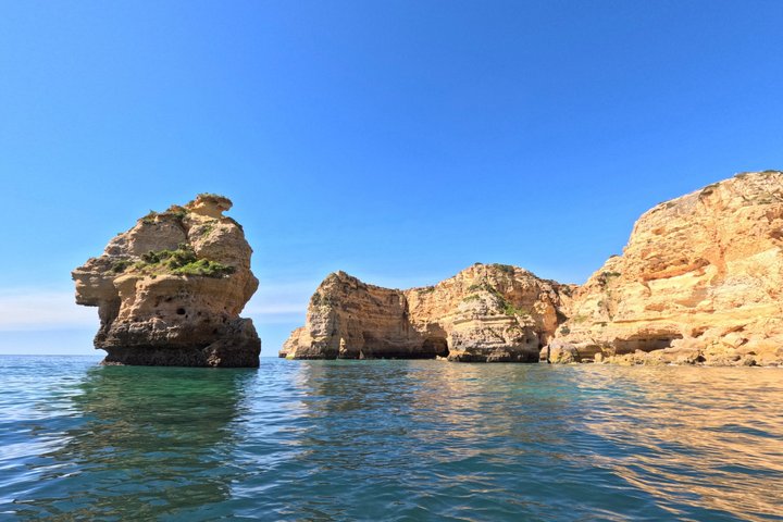 Benagil Kayak Tour: Sea Caves Adventure + 4K GoPro Photos Included