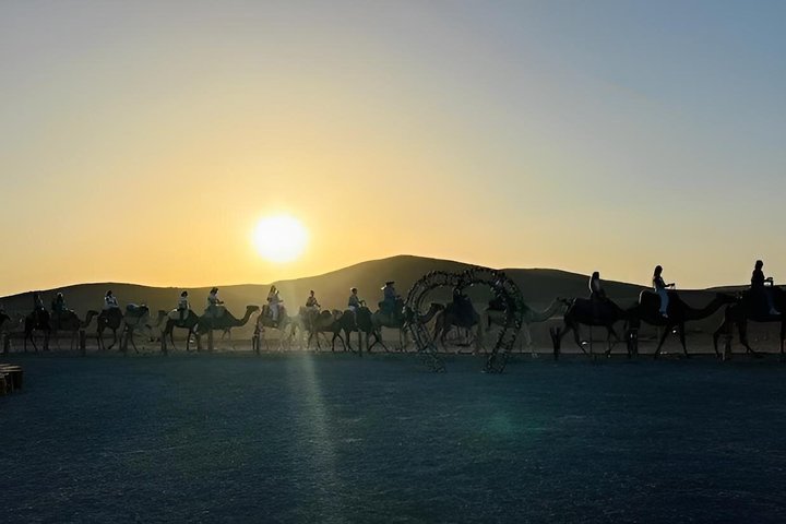 Agafay Sunset Camel Ride and Dinner Show