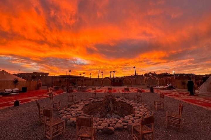 Agafay Sunset Camel Ride and Dinner Show