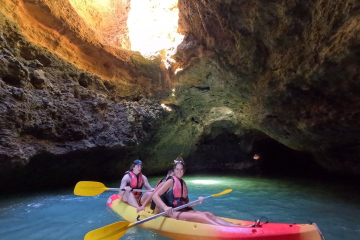 Benagil Kayak Tour Adventure & Sea Caves