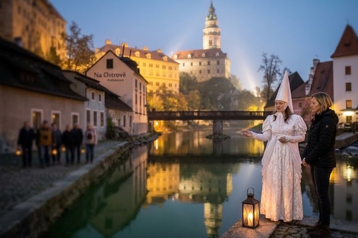 Krumlov Night Tour: The White Lady’s Night Walk