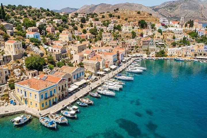 Full-Day Symi & St George's Bay Cruise – Lunch & Transfer Options