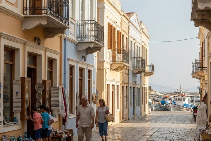 Full-Day Symi & St George's Bay Cruise – Lunch & Transfer Options