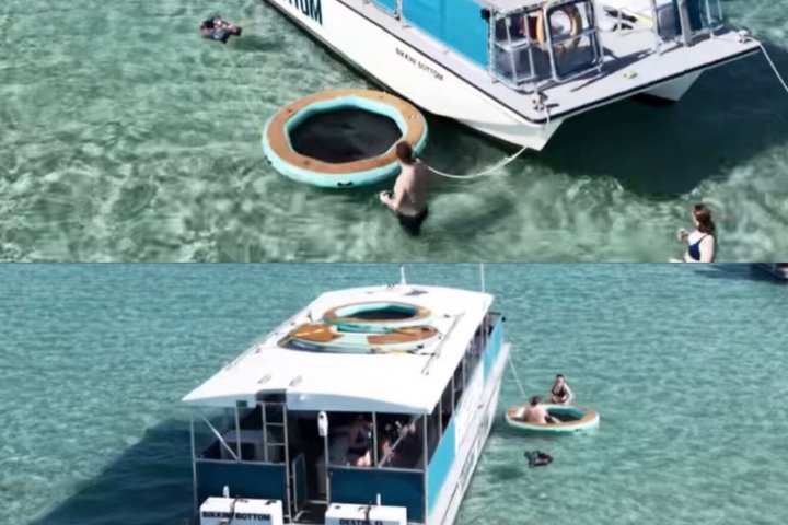 4 Hour Crab Island swim excursion in Destin!! Family friendly