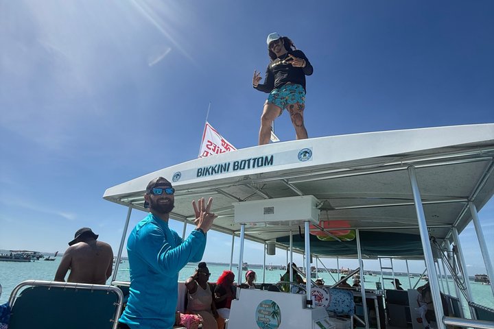 4 Hour Crab Island swim excursion in Destin!! Family friendly