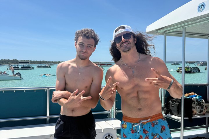 4 Hour Crab Island swim excursion in Destin!! Family friendly
