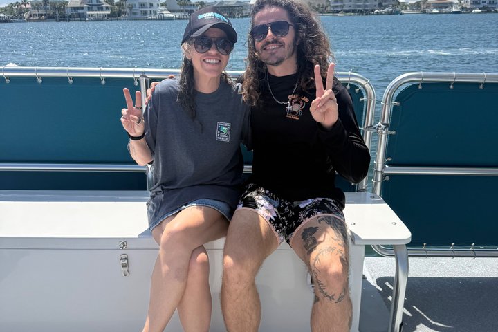 4 Hour Crab Island swim excursion in Destin!! Family friendly